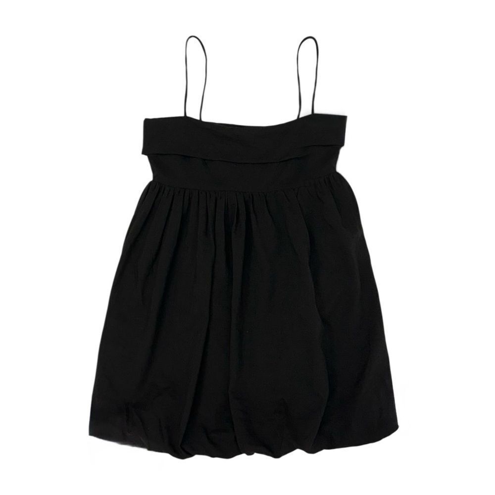 NWOT‎ Black Bubble Mini Dress